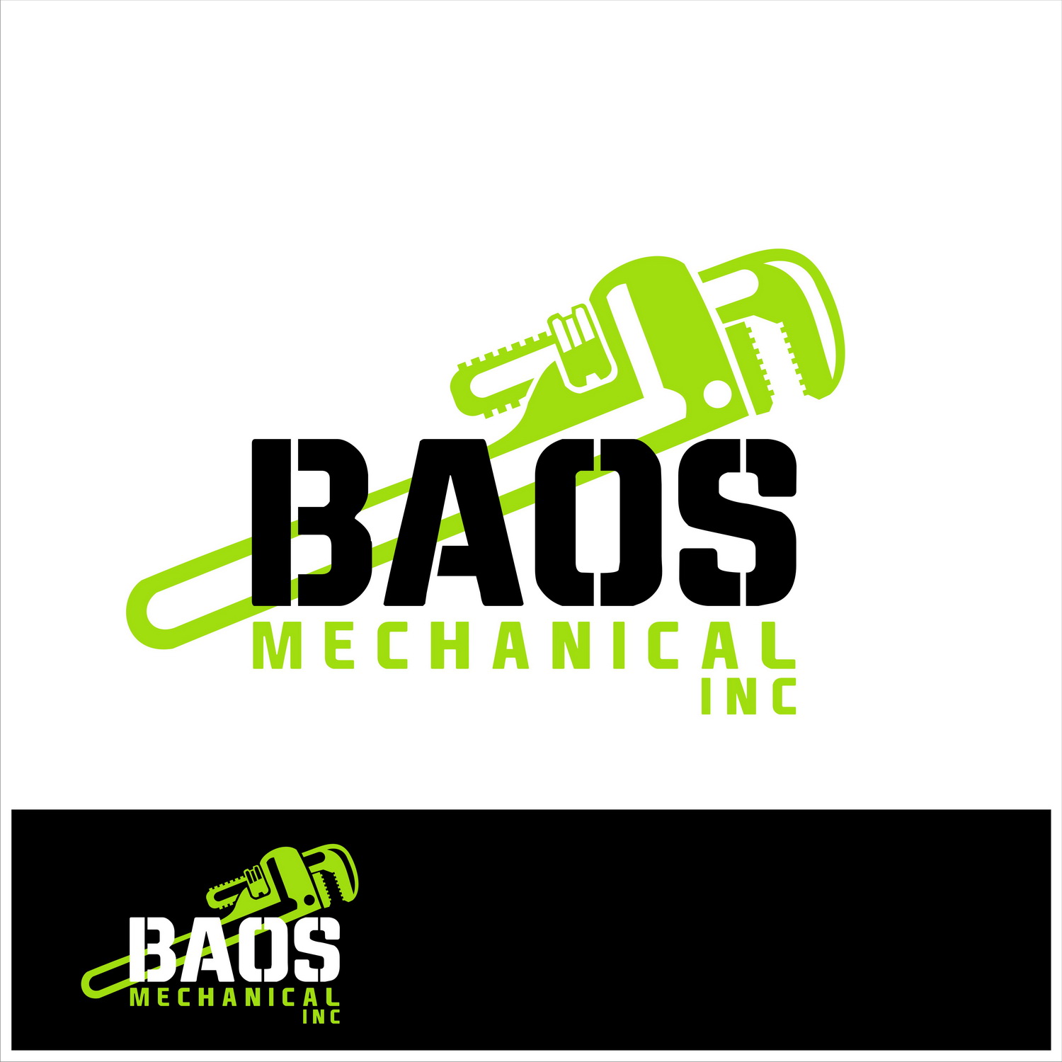 Logo-Design von hamkur für Baos Mechanical | Design: #11714309