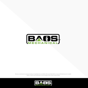 Logo-Design von Logoziner für Baos Mechanical | Design: #11801478