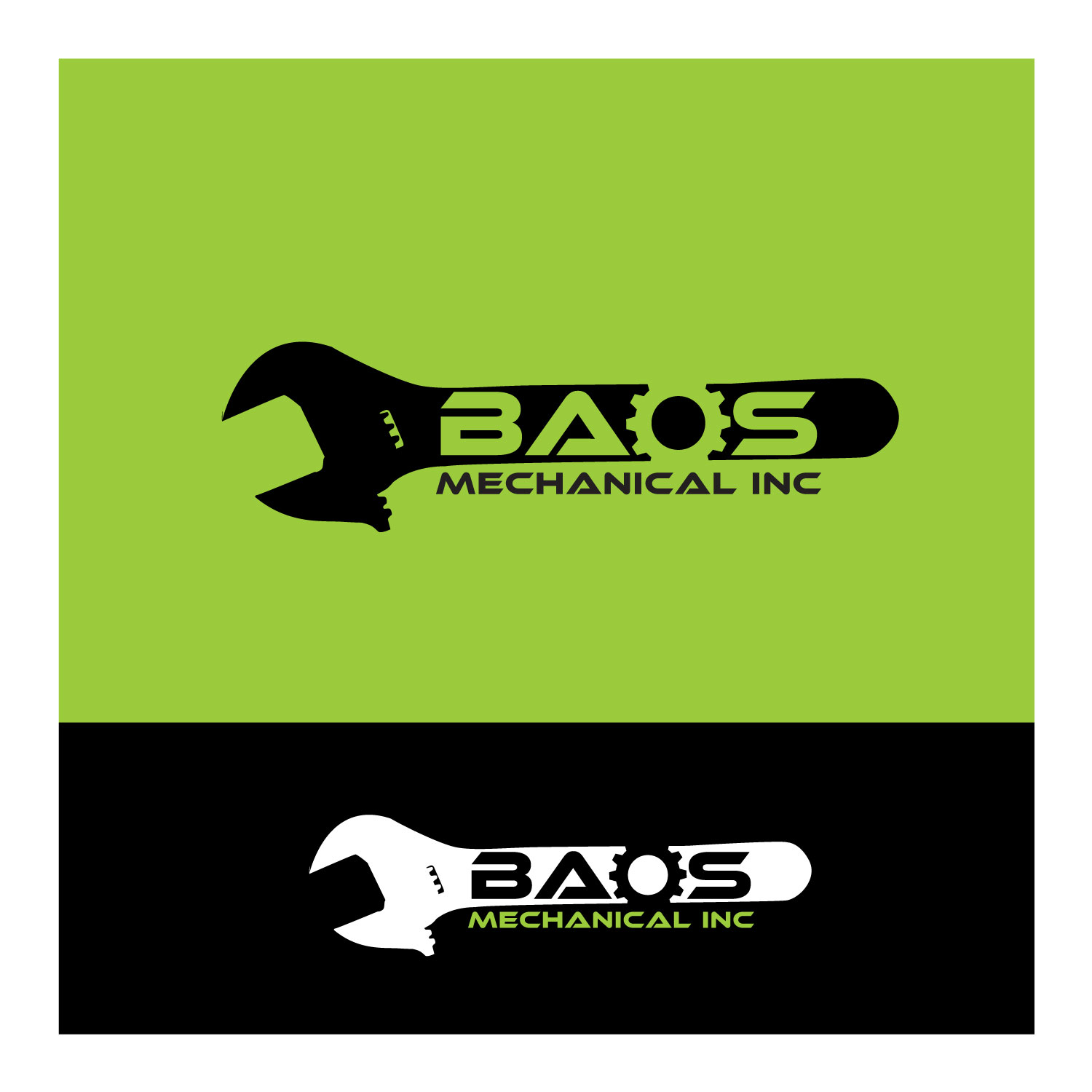 Logo Design by C1 Media for Baos Mechanical | Design #11729838