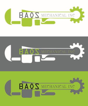 Logo-Design von NAVENDU SHARMA für Baos Mechanical | Design: #11718696