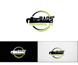 Logo-Design von e-graphics für Baos Mechanical | Design: #11715158