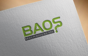 Logo-Design von designmaker0 für Baos Mechanical | Design: #11712430