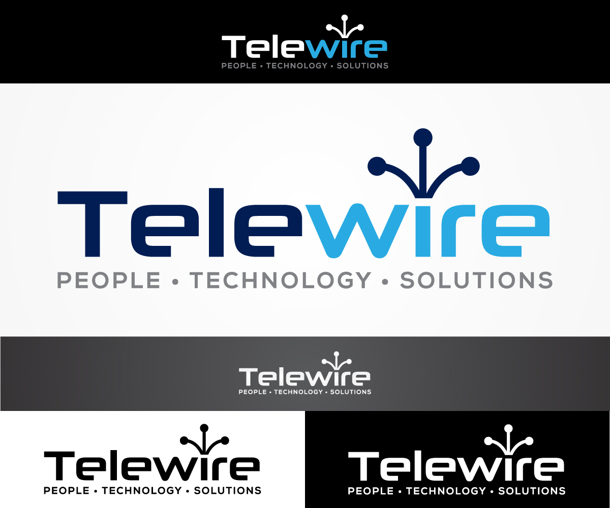 Logo Design by sangeloenriquez for Telewire, inc | Design #11720056