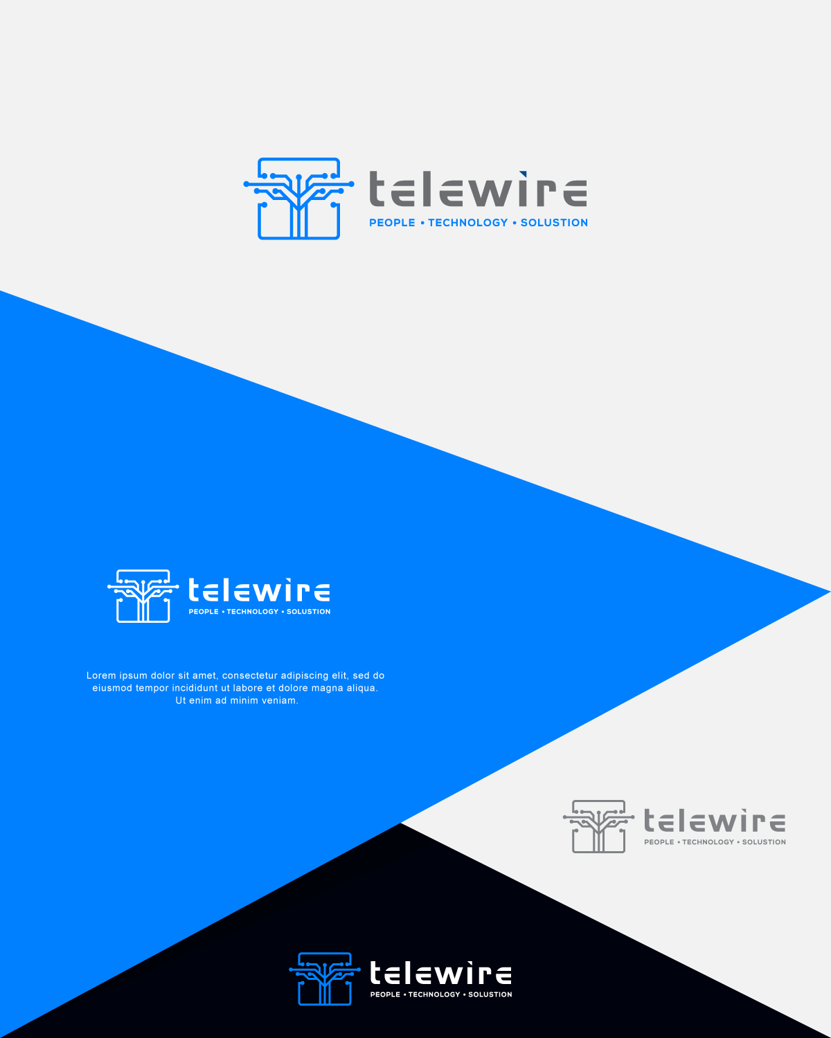 Logo Design by Ben Naveed for Telewire, inc | Design #11752003