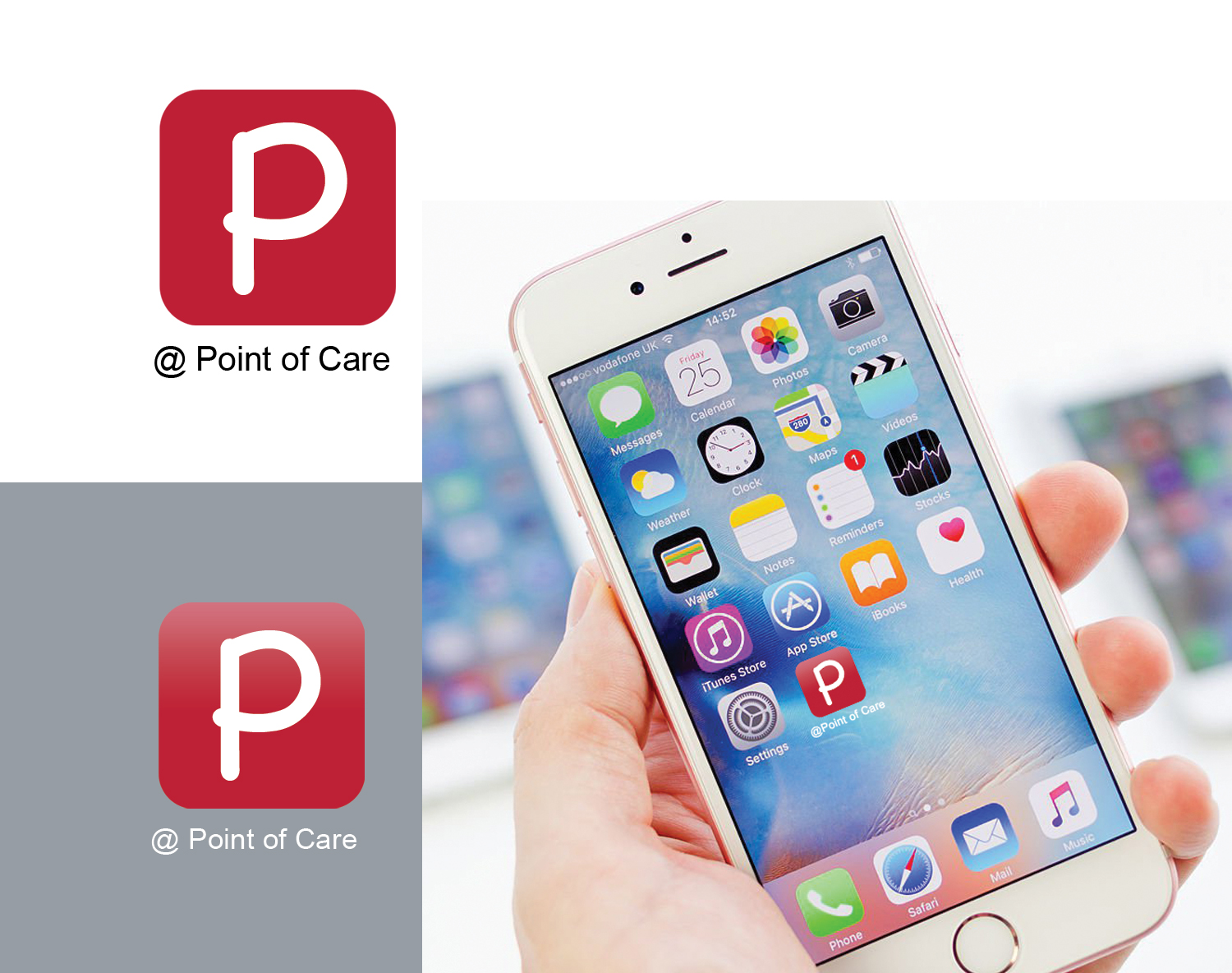Icon Design by gayathrik2244 for @Point of Care | Design #11807115