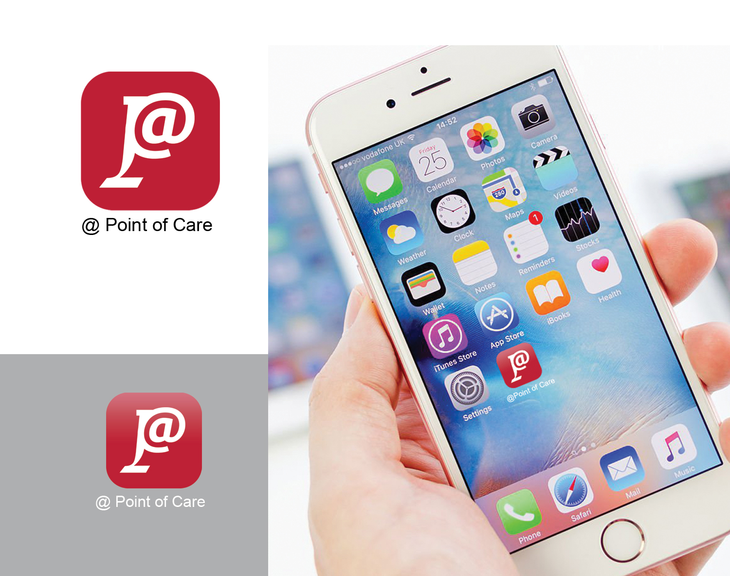 Icon-Design von gayathrik2244 für @Point of Care | Design #11835643