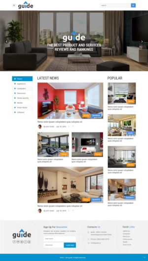 Web Design par pb pour ce projet | Design : #11728325