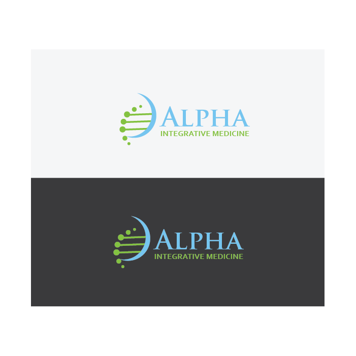 Logo Design by Tere G artwork for Alpha Integrative Medicine | Design #11751021