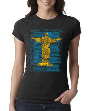 Unique and creative Christian T-shirt designs for retail