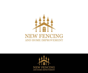 Logo Design by joliau for New Fencing and Home improvement | Design: #11863452