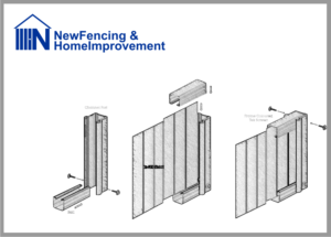 Logo-Design von momo57 für New Fencing and Home improvement | Design #11875658