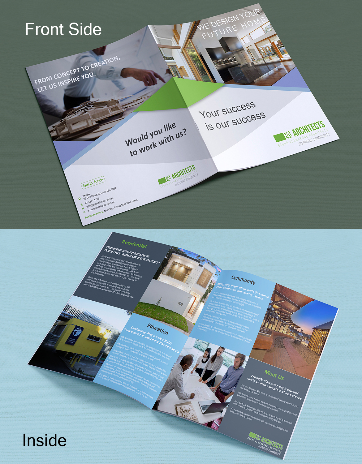 Flyer Design by EWS Webs for BA Architects | Design #11779424