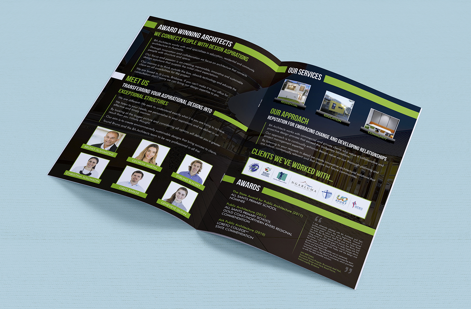 Flyer Design by ecorokerz for BA Architects | Design #11716321