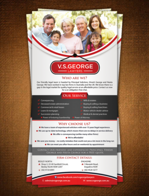 Flyer for legal services - We're not traditional lawyers - please do not use images of gavels or sca | Flyer Design by aspiremedia