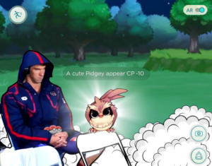 Michael Phelps staring at cute things | Photoshop Design by Hendrik