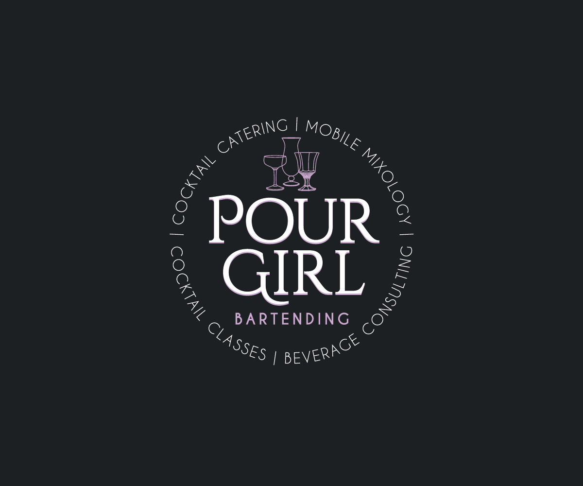 Logo Design by AnA_design for Pour Girl Bartending | Design #12363350