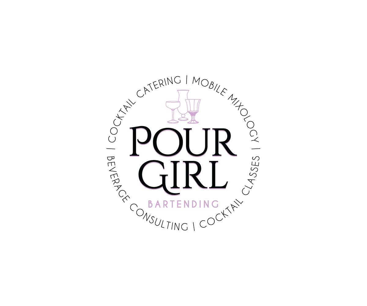 Logo Design by AnA_design for Pour Girl Bartending | Design #12402790