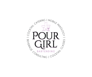 Logo Design by AnA_design for Pour Girl Bartending | Design: #12402790