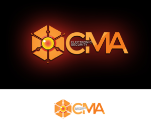 CMA Electronic Security | Logo Design by GenArt