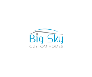 Logo Design by Virgoxblu for Big Sky Custom Homes, LLC | Design: #11778578