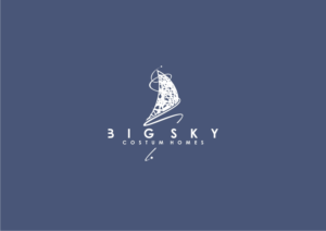 Logo Design by rgrider for Big Sky Custom Homes, LLC | Design: #11741571
