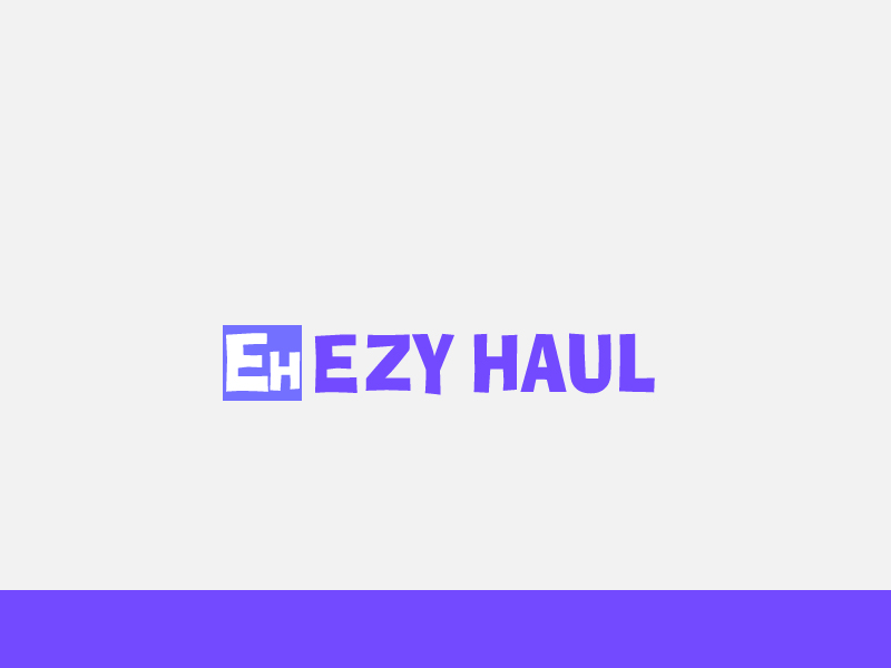 Logo Design by jabin for Ezy haul | Design #11728155