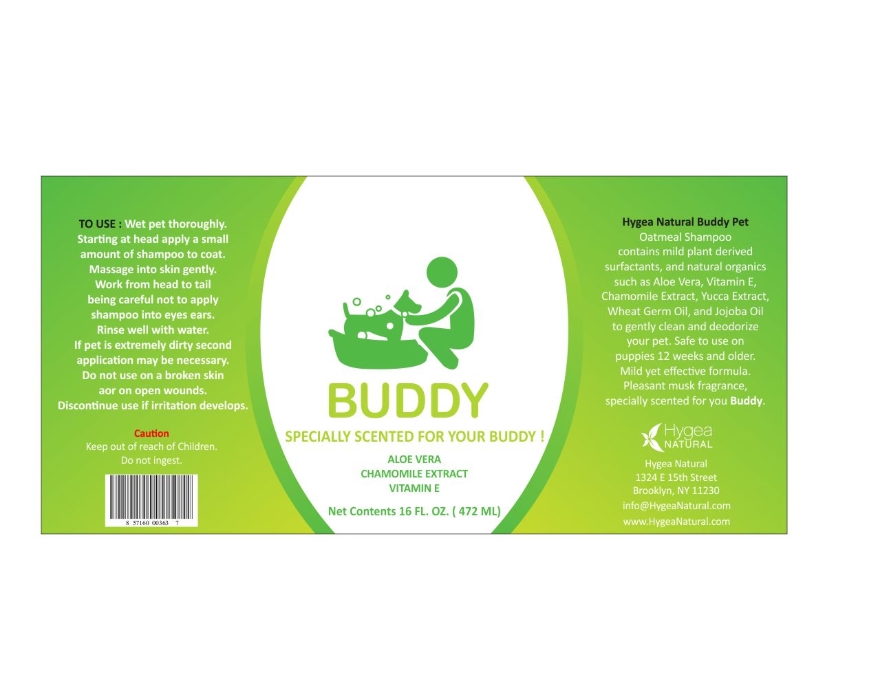 Label Design by expertdesk for Hygea Natural | Design #11803960