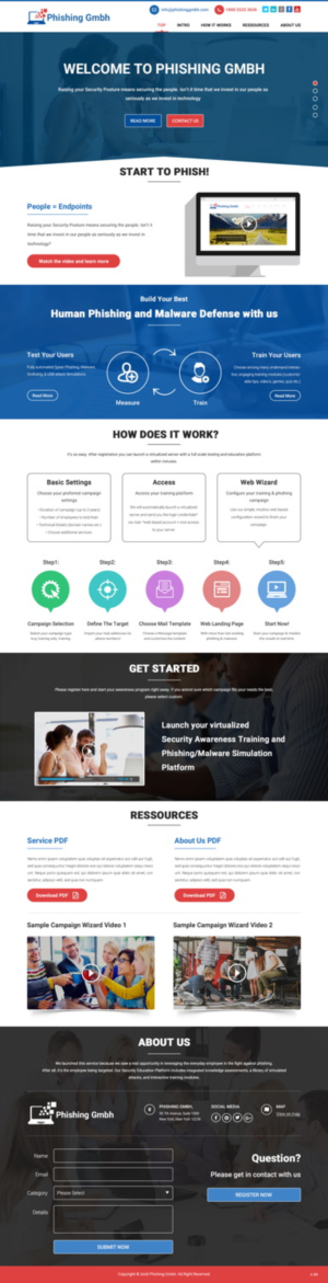 Web Design by pb for LUCY Security AG | Design: #11728548