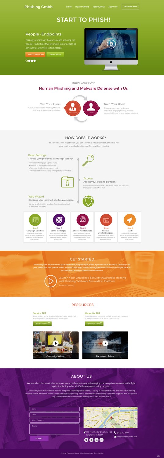 Diseño Web por pb para LUCY Security AG | Diseño #11739001