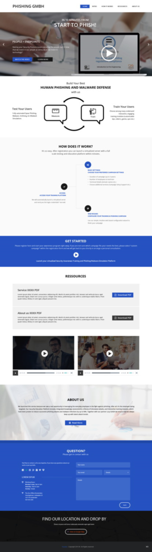 Web Design by pb for LUCY Security AG | Design: #11739054