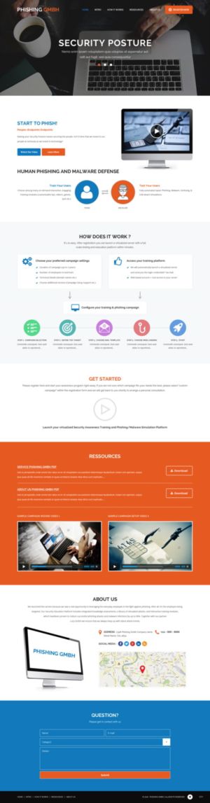 Web Design by pb for LUCY Security AG | Design: #11739055