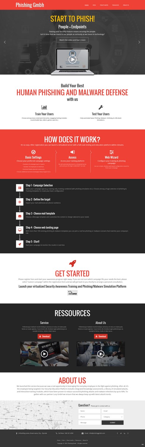 Diseño Web por pb para LUCY Security AG | Diseño #11753081