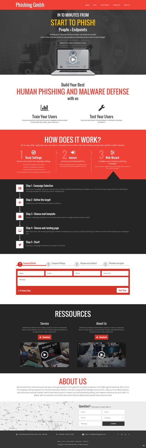 Web Design by pb for LUCY Security AG | Design #11811768