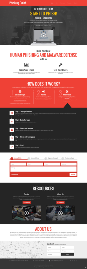 Web Design by pb for LUCY Security AG | Design: #11811768