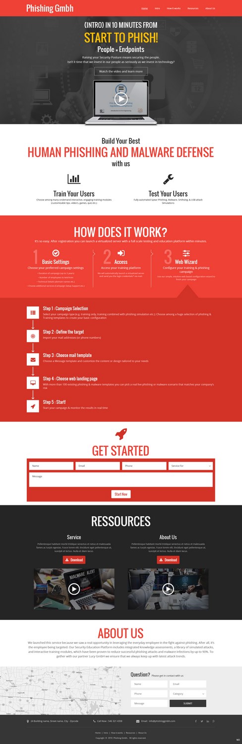 Web Design by pb for LUCY Security AG | Design #11811778