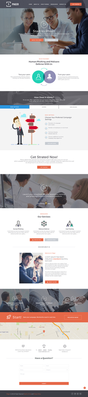 Web Design by Ved Web Services for LUCY Security AG | Design: #11735930