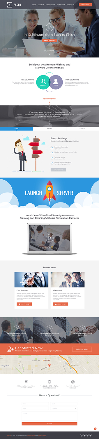 Web Design by Ved Web Services for LUCY Security AG | Design #11748717