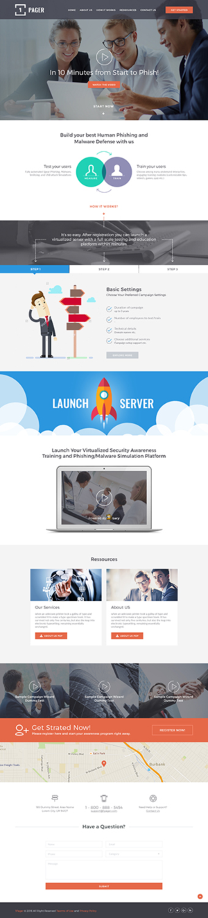 Web Design by Ved Web Services for LUCY Security AG | Design: #11748717