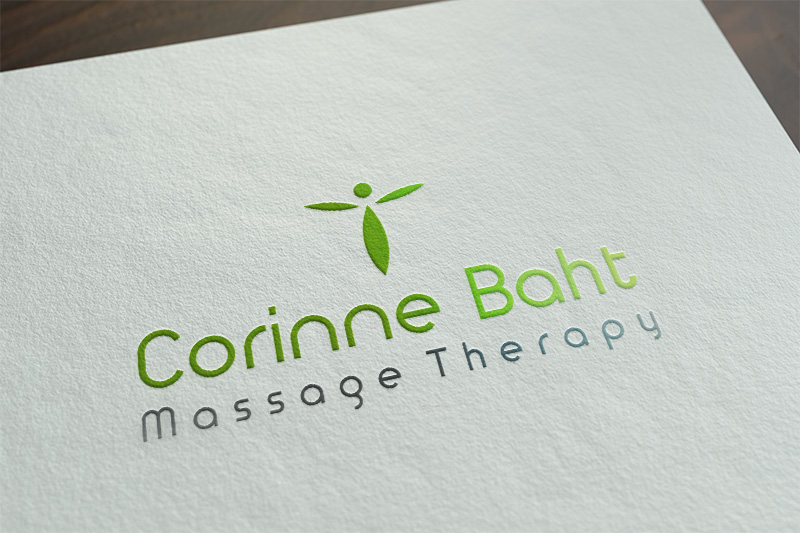 Logo Design by atalab for Corinne Baht Massage Therapy | Design #11724598