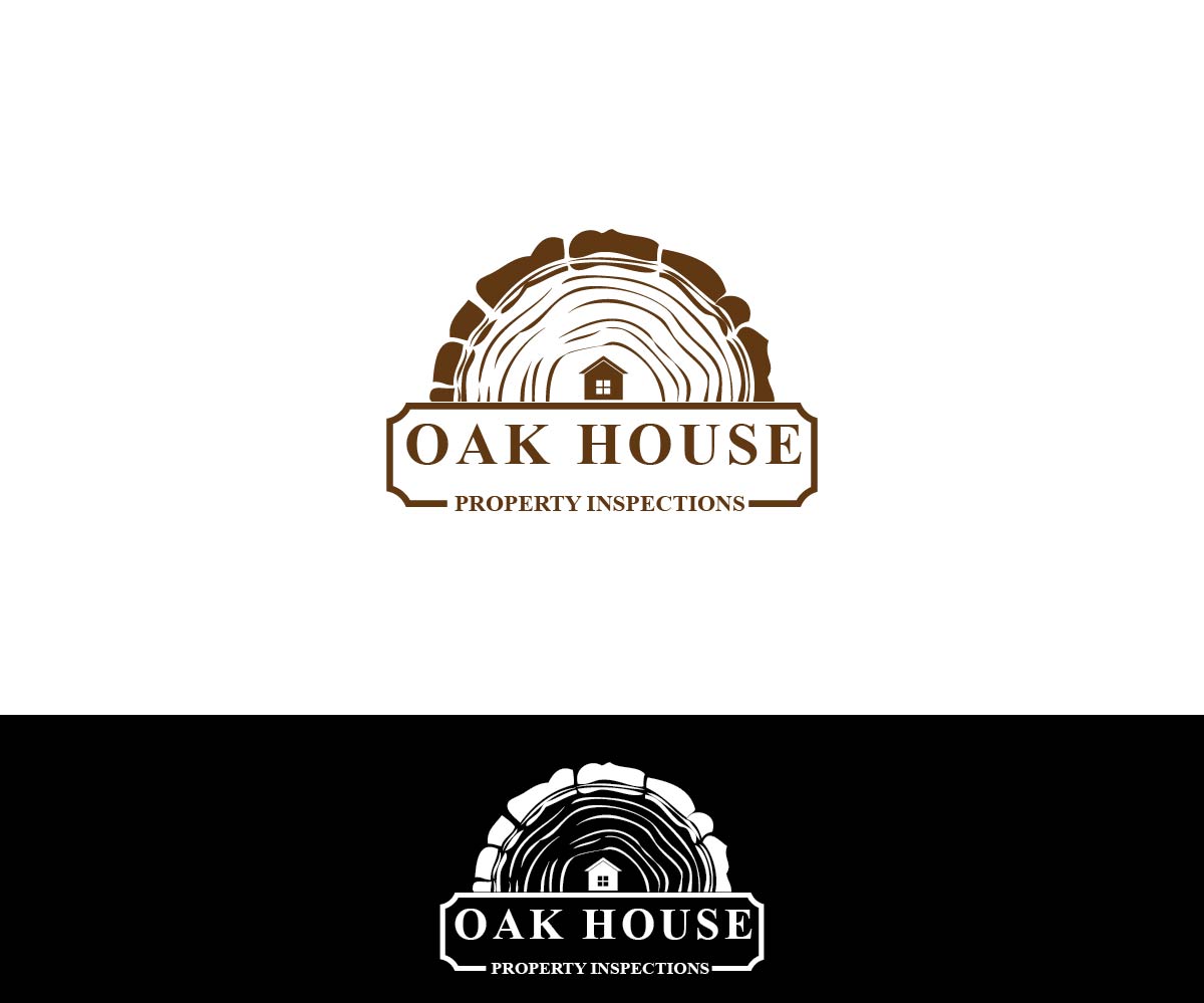 Logo Design by joliau for Oak House Property Inspections, PLLC | Design #11731294