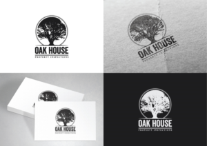 Logo Design by The Marble Peach for Oak House Property Inspections, PLLC | Design: #11760042