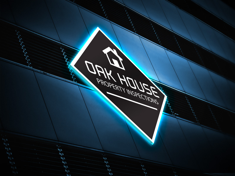 Logo Design by salam1891991 for Oak House Property Inspections, PLLC | Design #11726666
