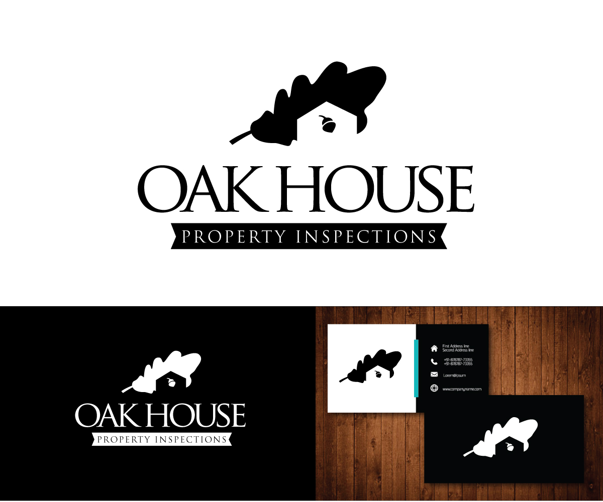 Logo Design by e-graphics for Oak House Property Inspections, PLLC | Design #11726915