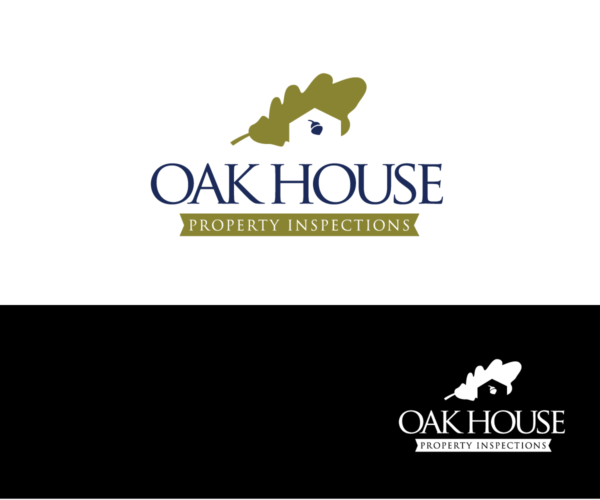 Logo Design by e-graphics for Oak House Property Inspections, PLLC | Design #11746515