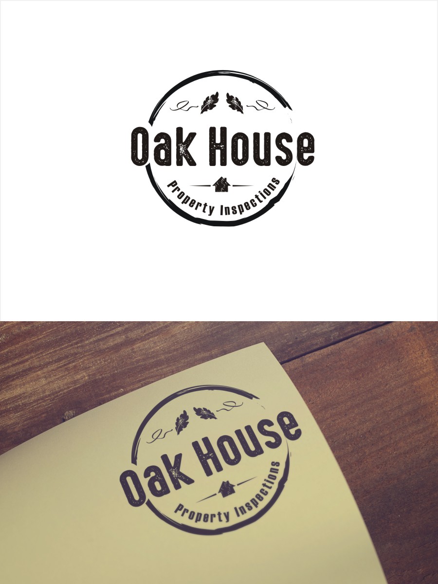 Logo Design by Sushma for Oak House Property Inspections, PLLC | Design #11729675