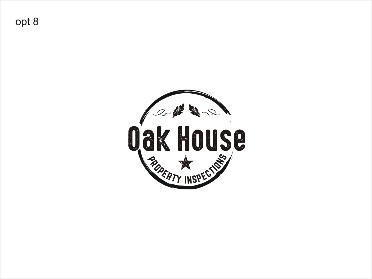 Logo Design by Sushma for Oak House Property Inspections, PLLC | Design #11804656