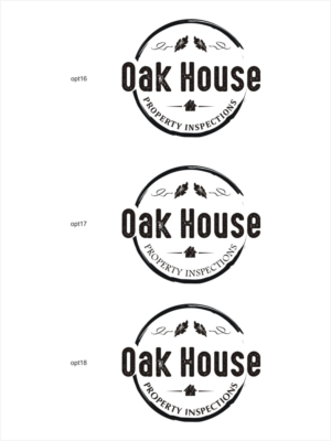 Logo Design by Sushma for Oak House Property Inspections, PLLC | Design: #11877377