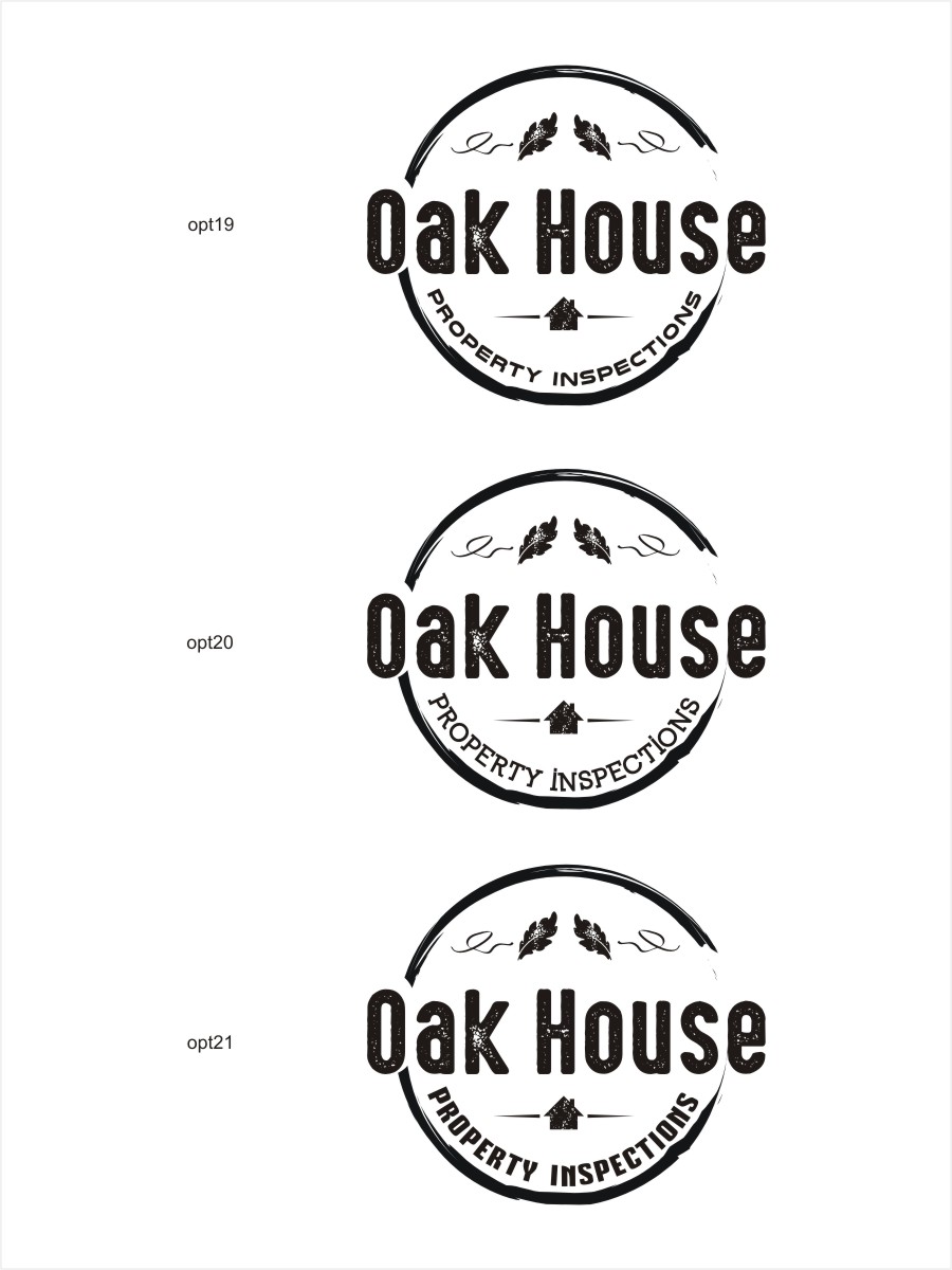 Design de Logo par Sushma pour Oak House Property Inspections, PLLC | Design #11877378