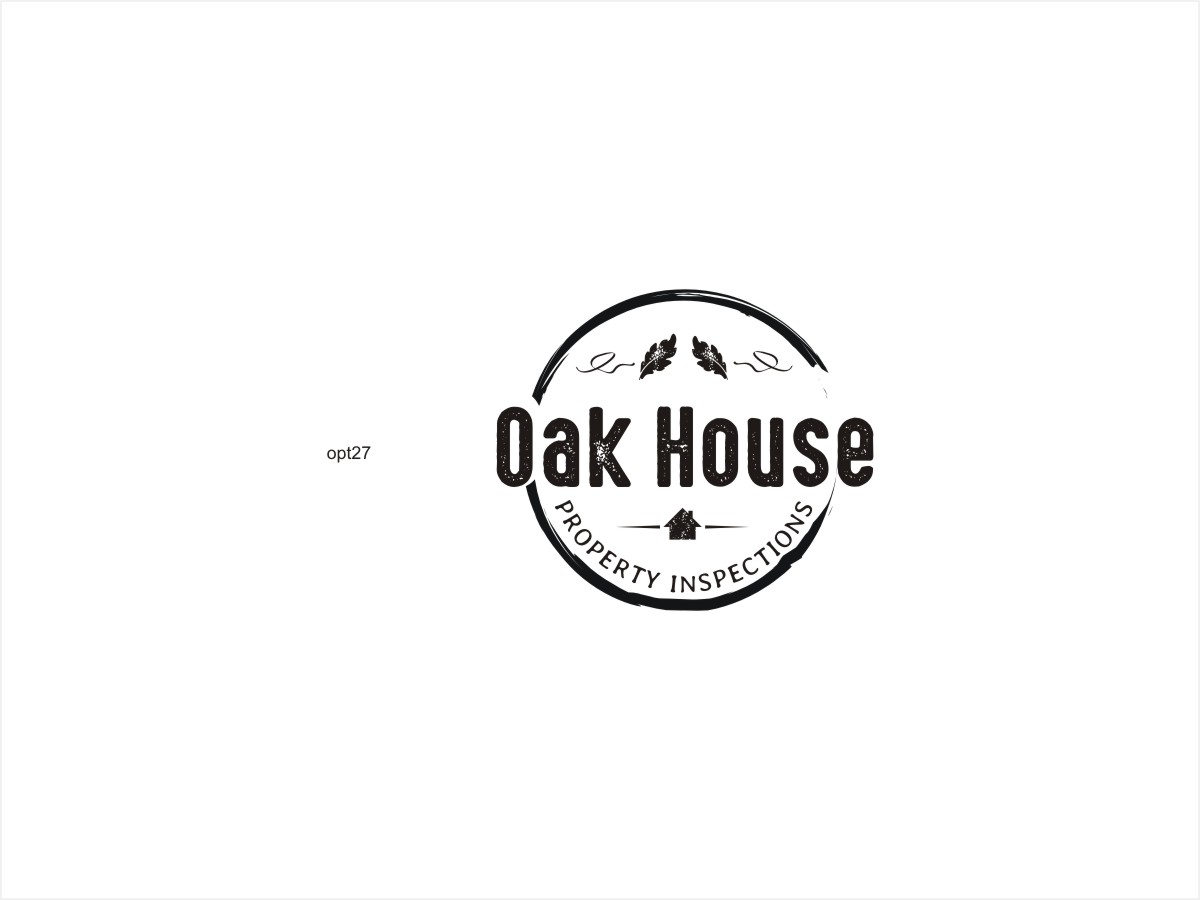 Logo Design by Sushma for Oak House Property Inspections, PLLC | Design: #11923180