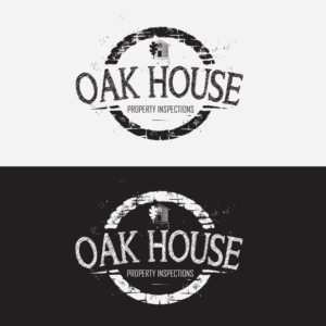 Logo Design by Soula Vetter for Oak House Property Inspections, PLLC | Design #11771203